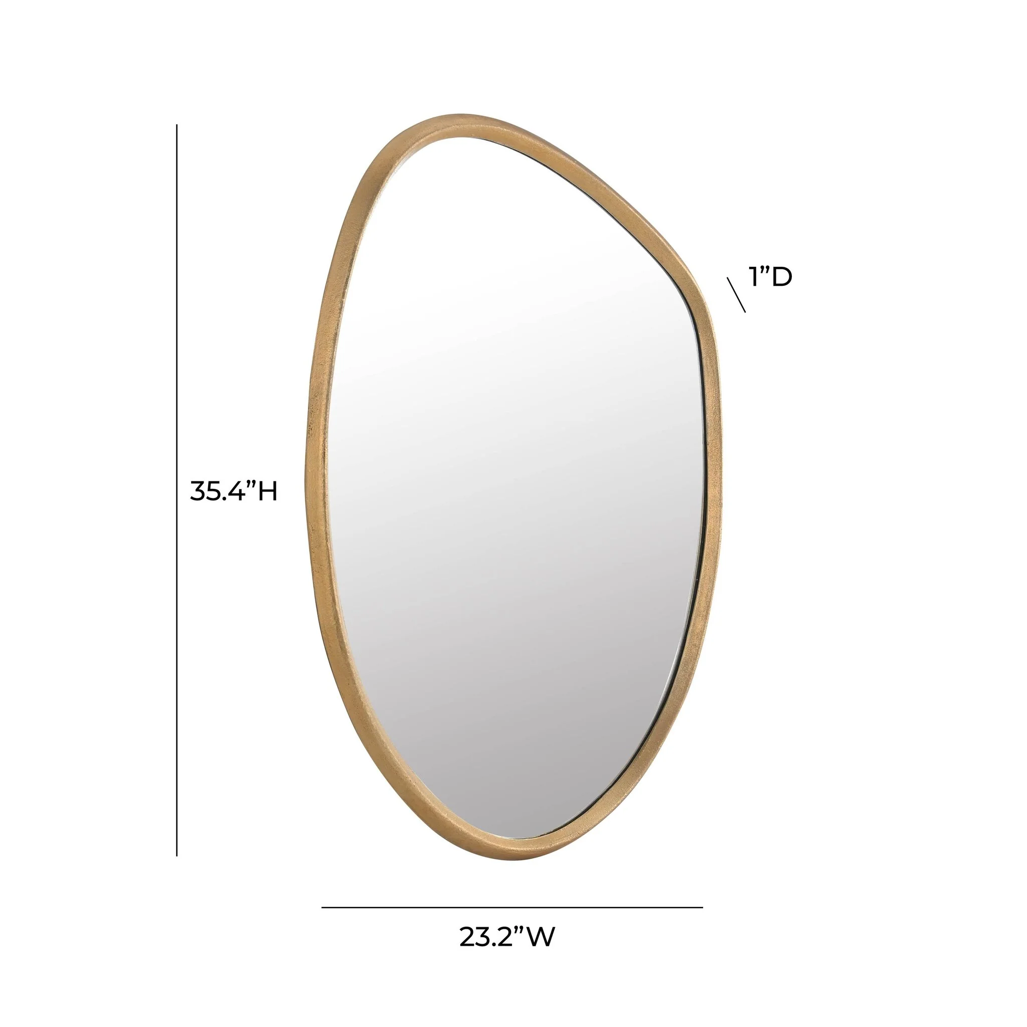 Mika Gold Wall Mirror - Image 7