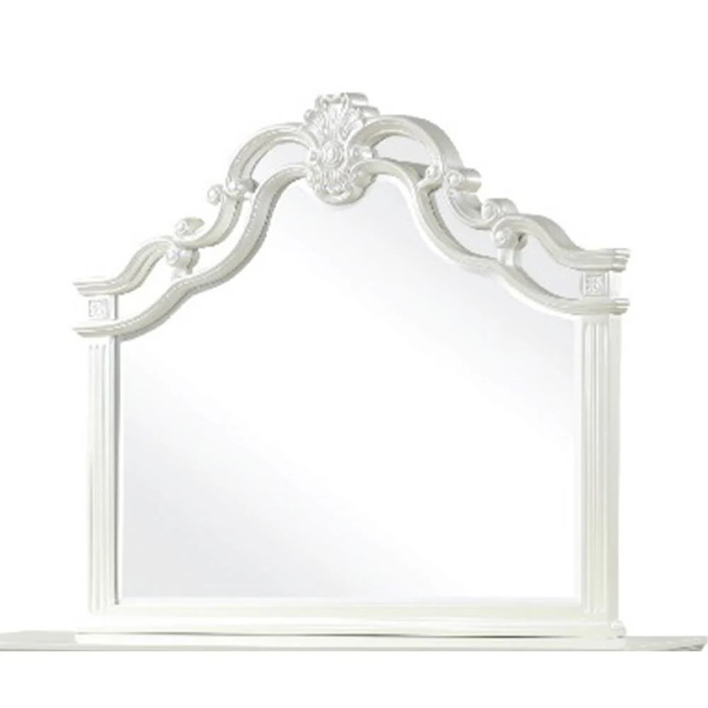 Milan King 4 Pc Bedroom Set White - Image 9