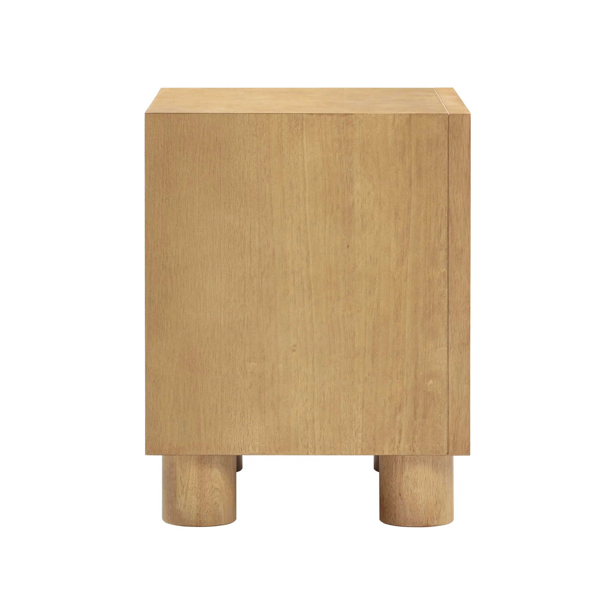 Miles Natural Wood Nightstand - Image 4