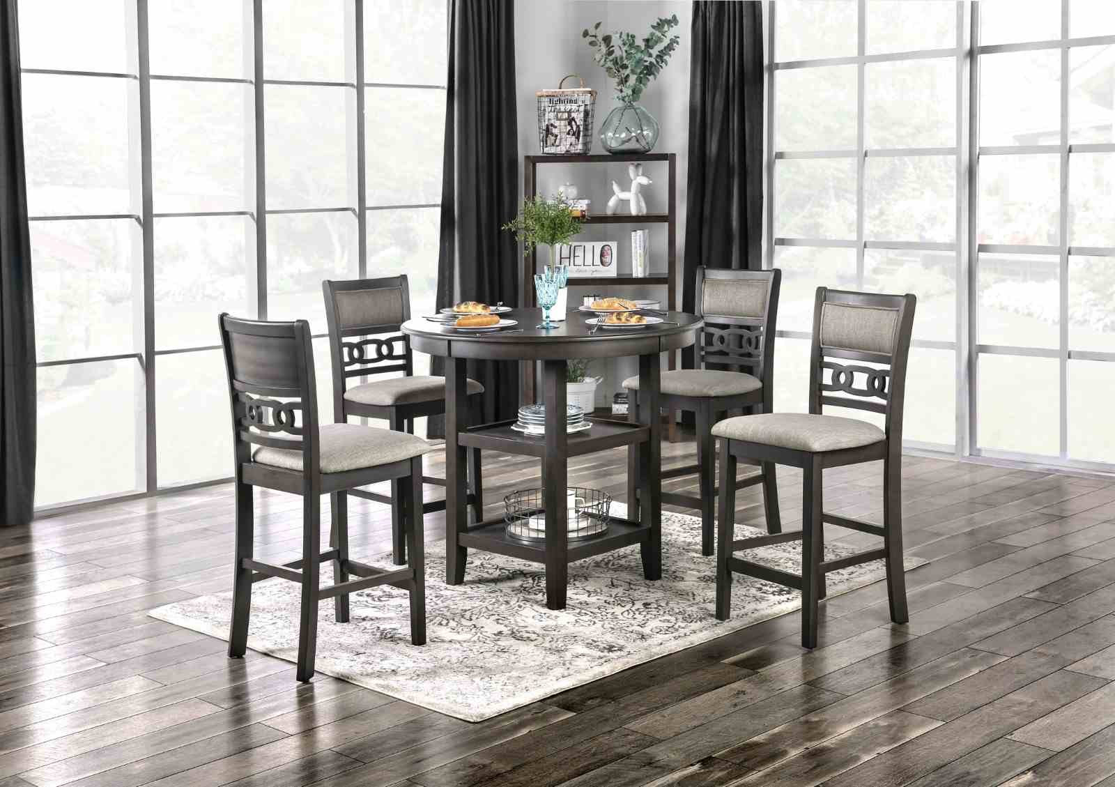 Milly 5 Pc. Counter Ht. Table Set - Image 2