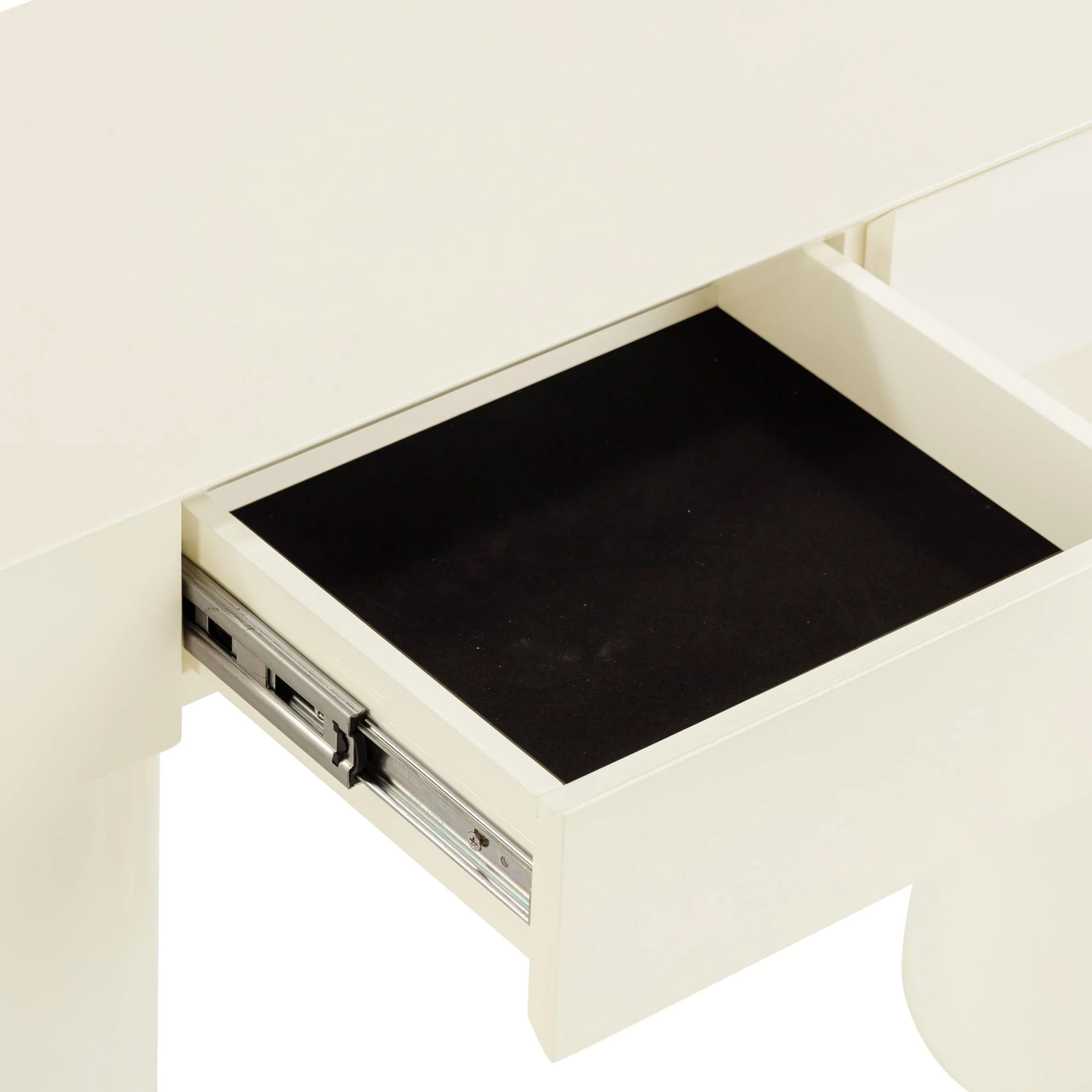 Mira Cream High Gloss Console Table - Image 8