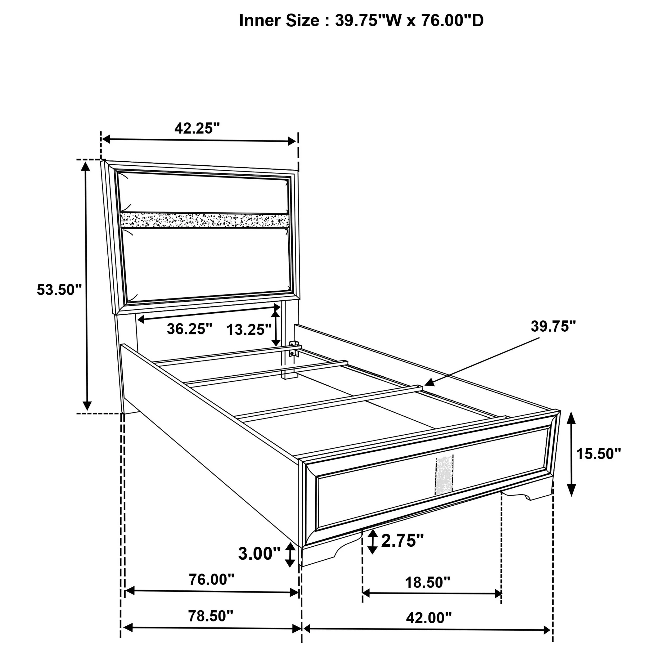 Miranda Panel Bed - Image 56