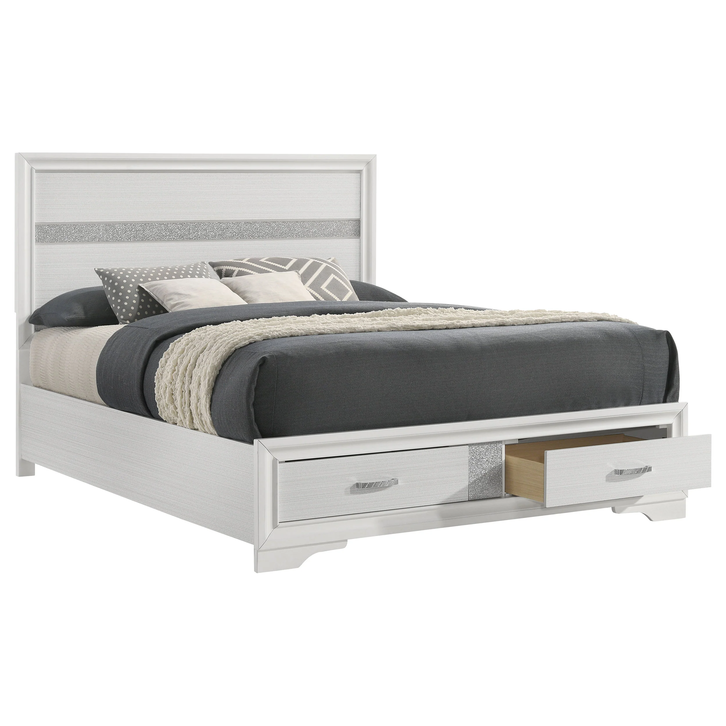 Miranda Panel Platform Storage Bed - Image 3