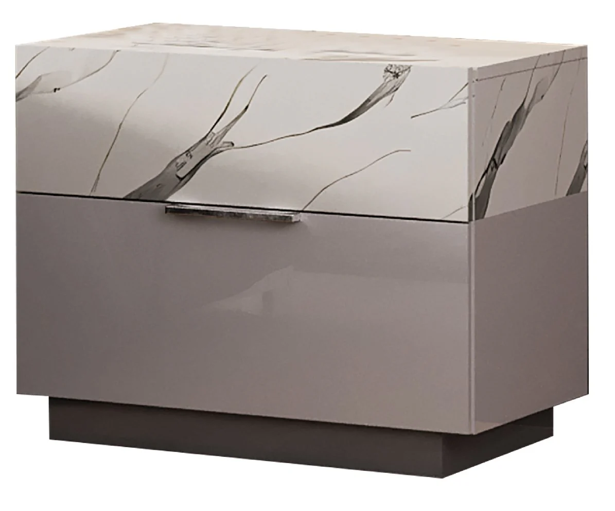 Mist Queen 4PC Bedroom Set White - Image 13