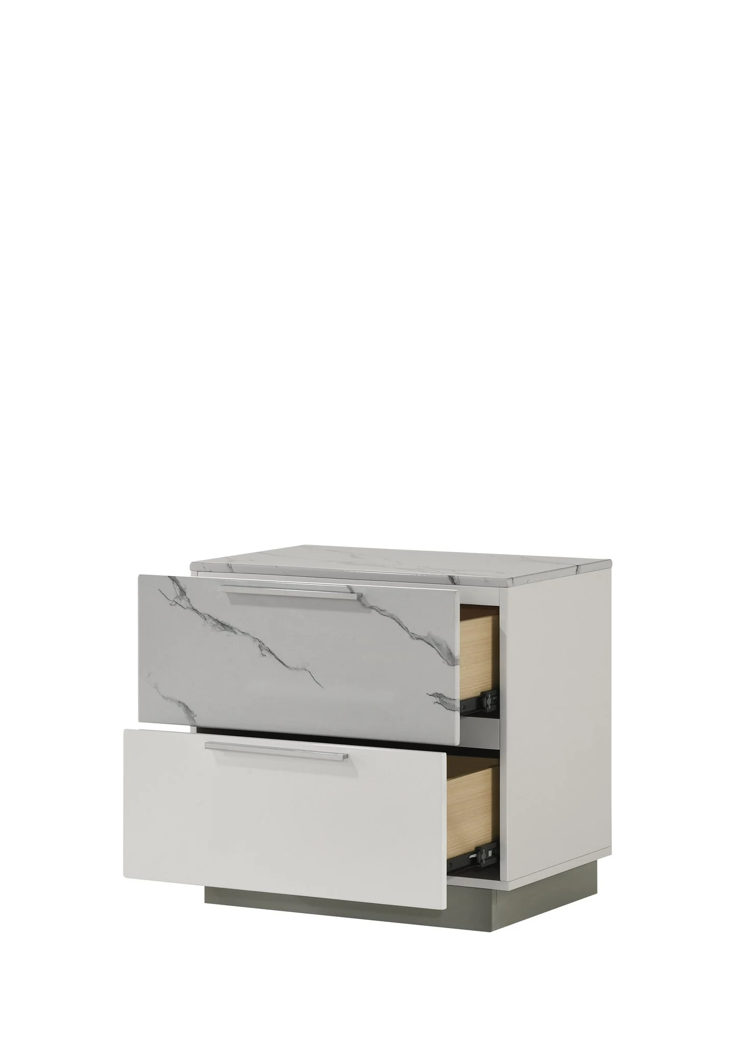 Mist Queen 4PC Bedroom Set White - Image 16