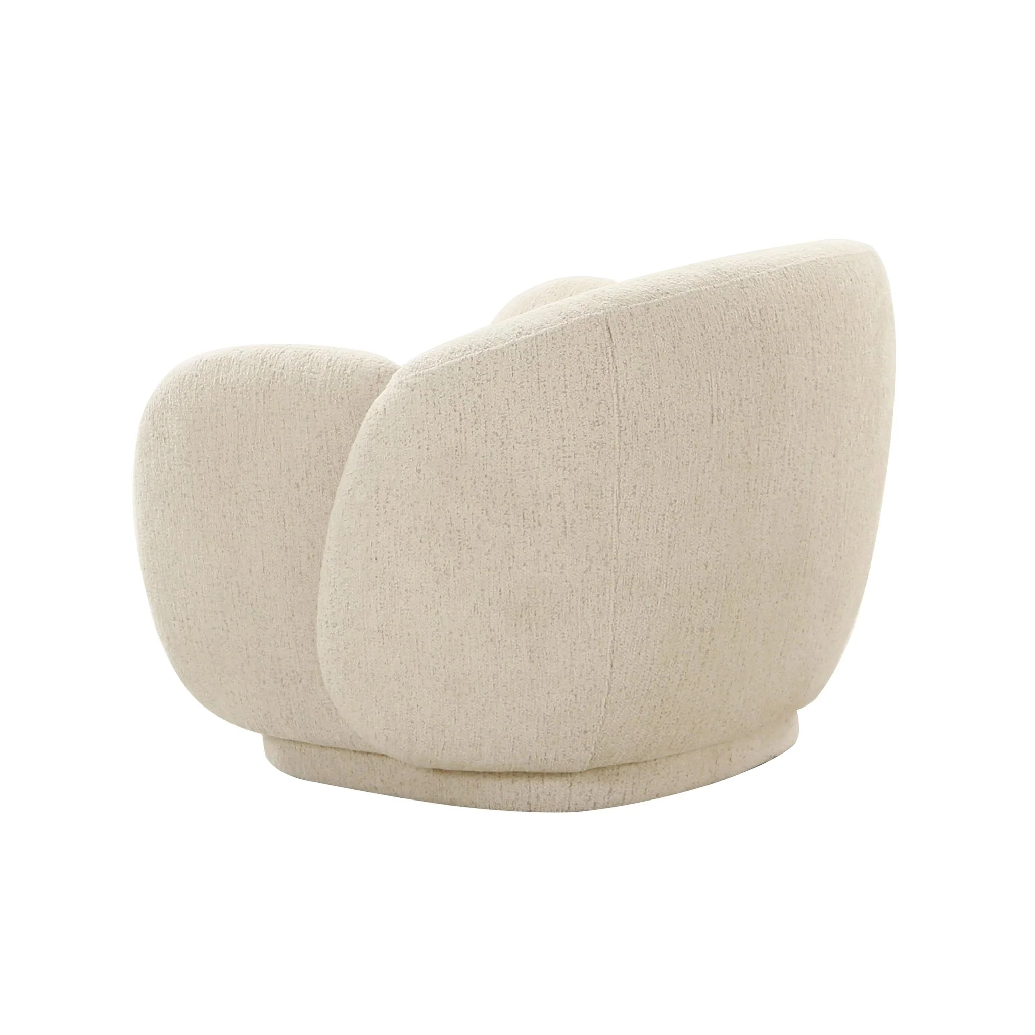 Misty Cream Boucle Accent Chair - Image 4