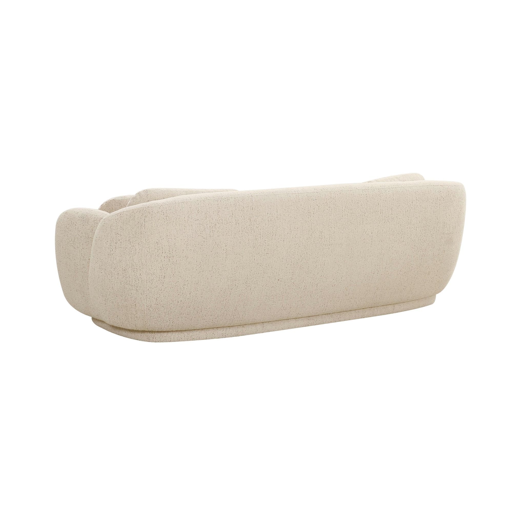 Misty Cream Boucle Sofa - Image 4