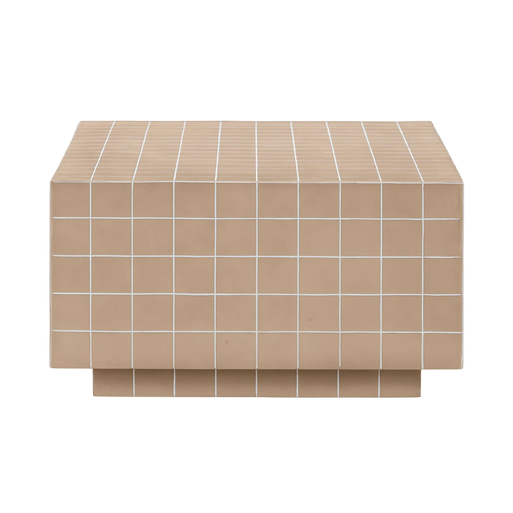 Mixie Taupe Tile Indoor / Outdoor Coffee Table - Image 4