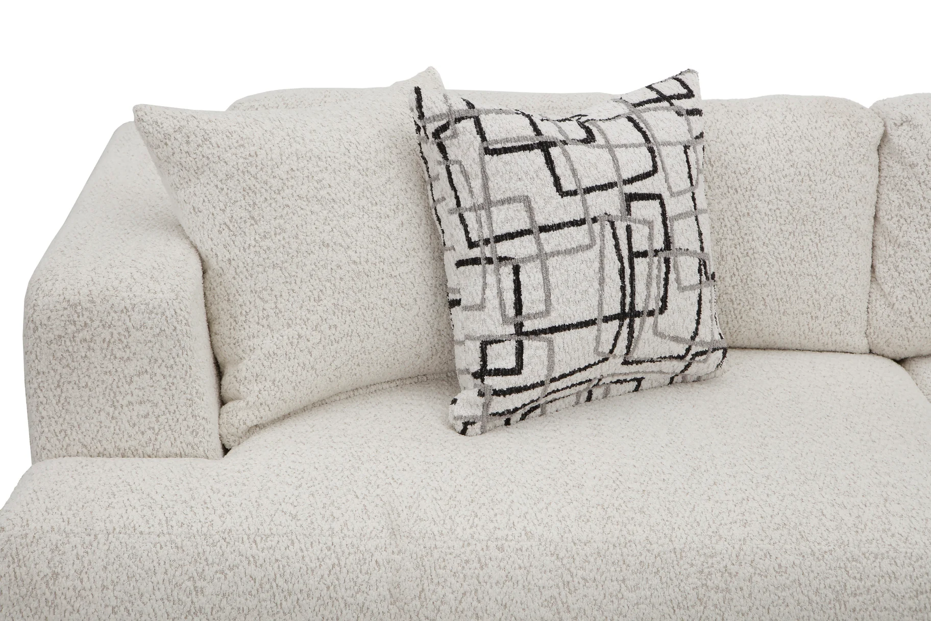 Low profile 3pc L shape sectional, MOD #1200 - Image 7
