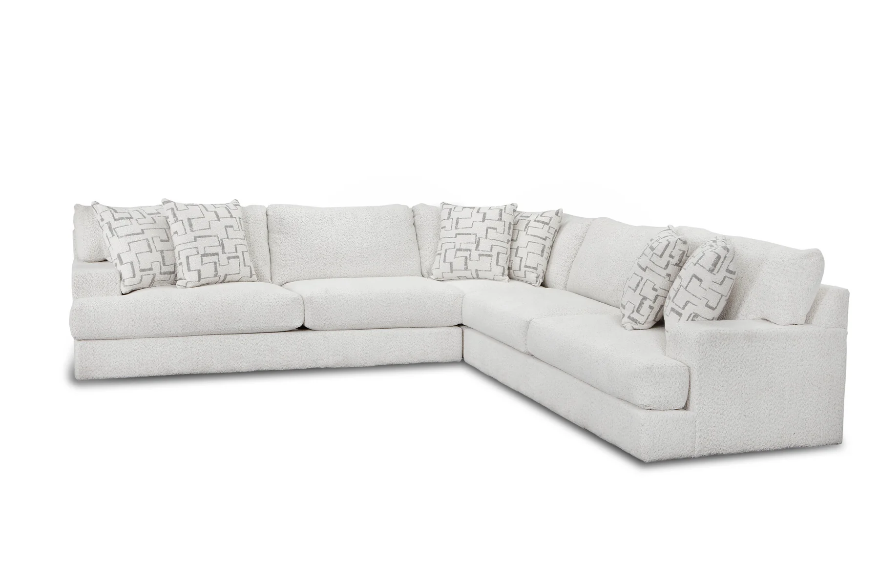 MOD #305 L shape Sectional 3pc Victoria Keyboard - Image 2