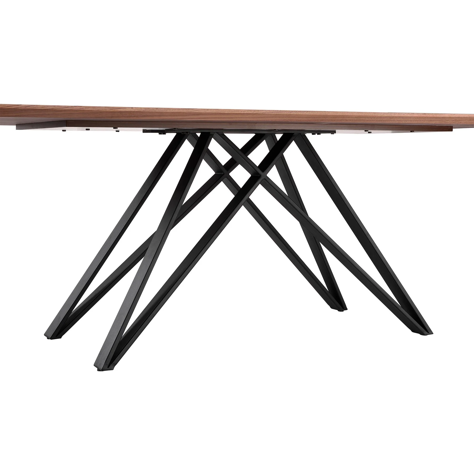 Modena Quartz 5 Piece Dining Set with Gray Fabric Chairs - Image 5