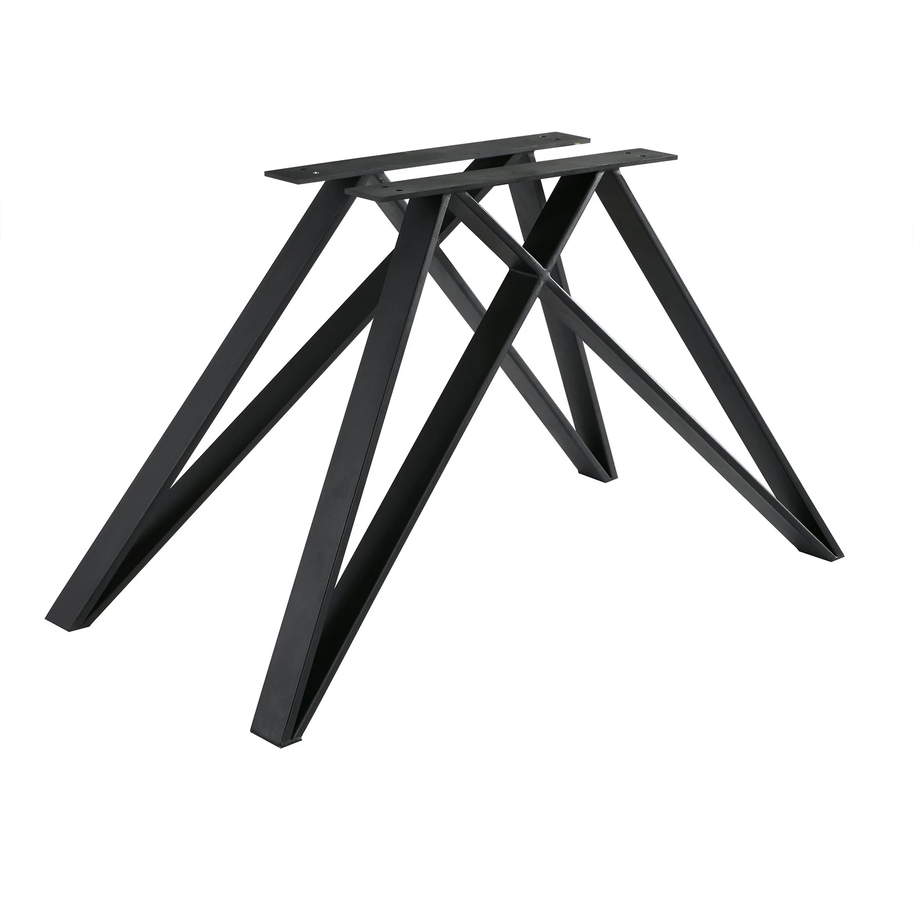 Modena Quartz 7 Piece Dining Set with Gray Fabric Chairs - Image 4