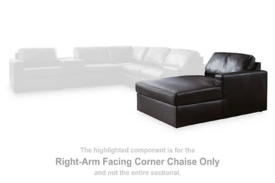 Modmax II Double Chaise Sectional with Audio Consoles - Image 7