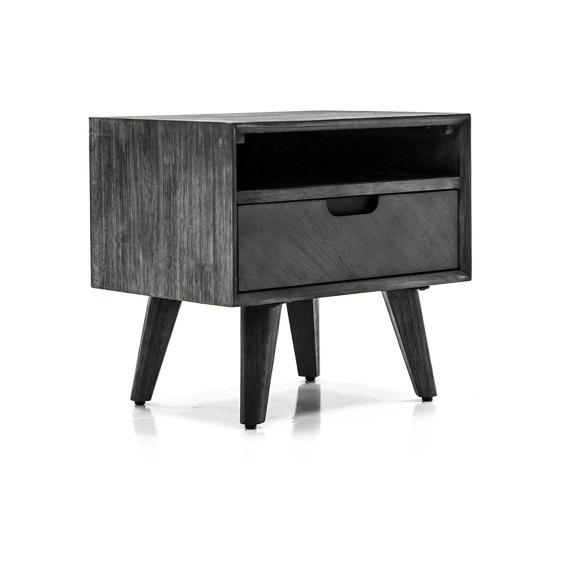Mohave 4 Piece Acacia Queen Bedroom Set with Dresser and Nightstands - Image 3