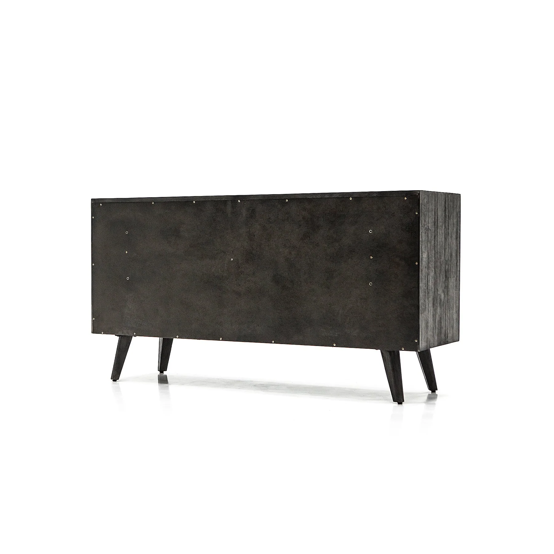 Mohave Mid-Century Tundra Gray Acacia 6 Drawer Dresser - Image 4