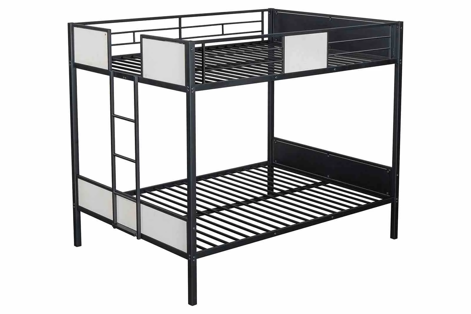 Molton Full/Full Metal Bunk Bed (K/D), Black - Image 3