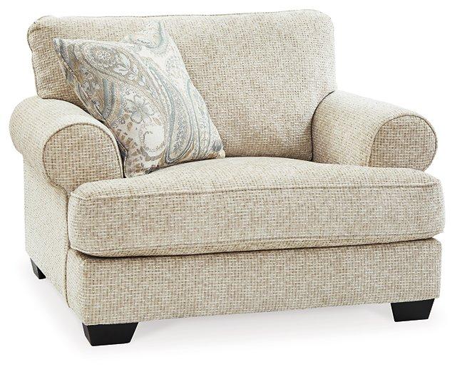 Monaghan Oversized Chair and Ottoman - Image 4