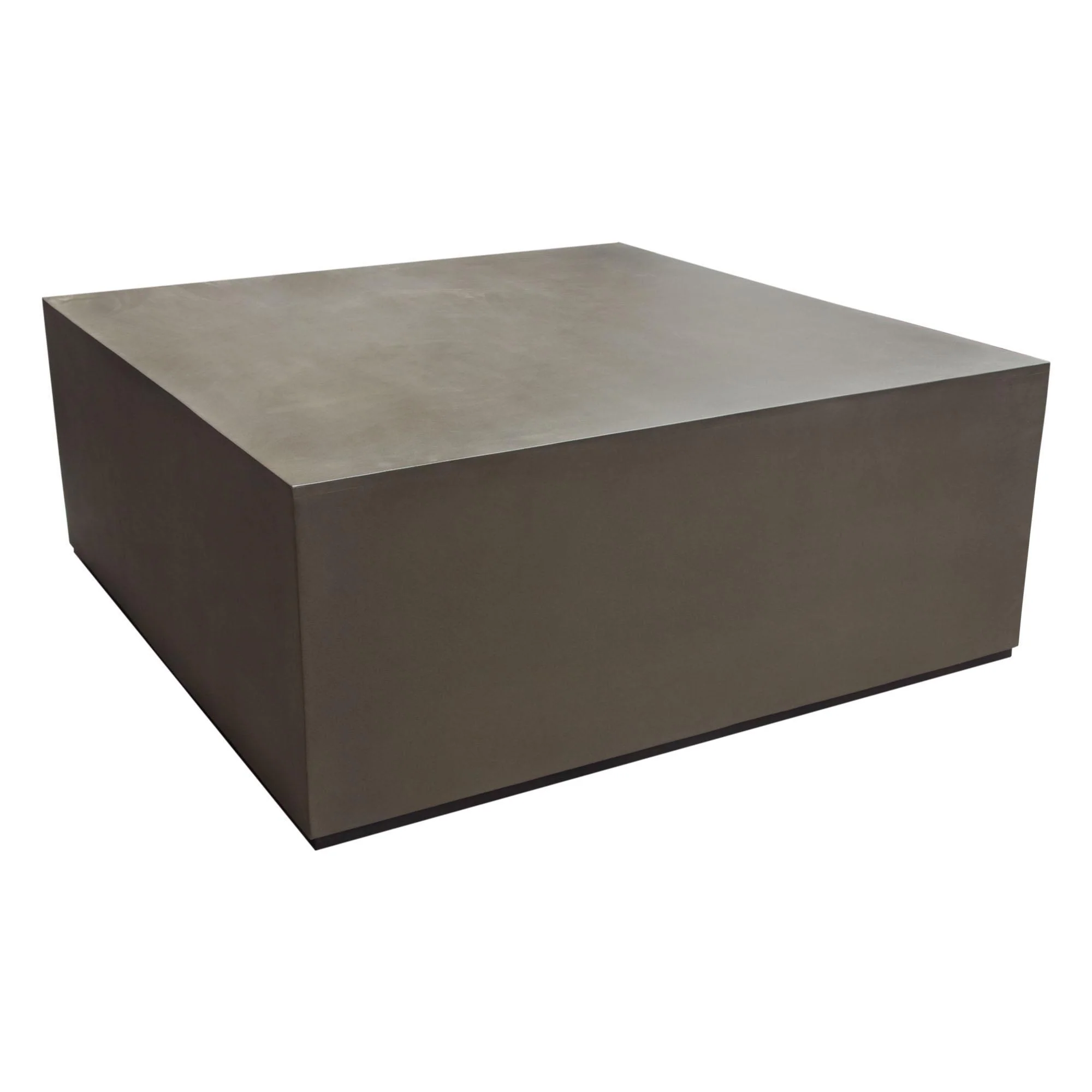 Montage Square Natural Cement Cocktail Table by Diamond Sofa - Image 3