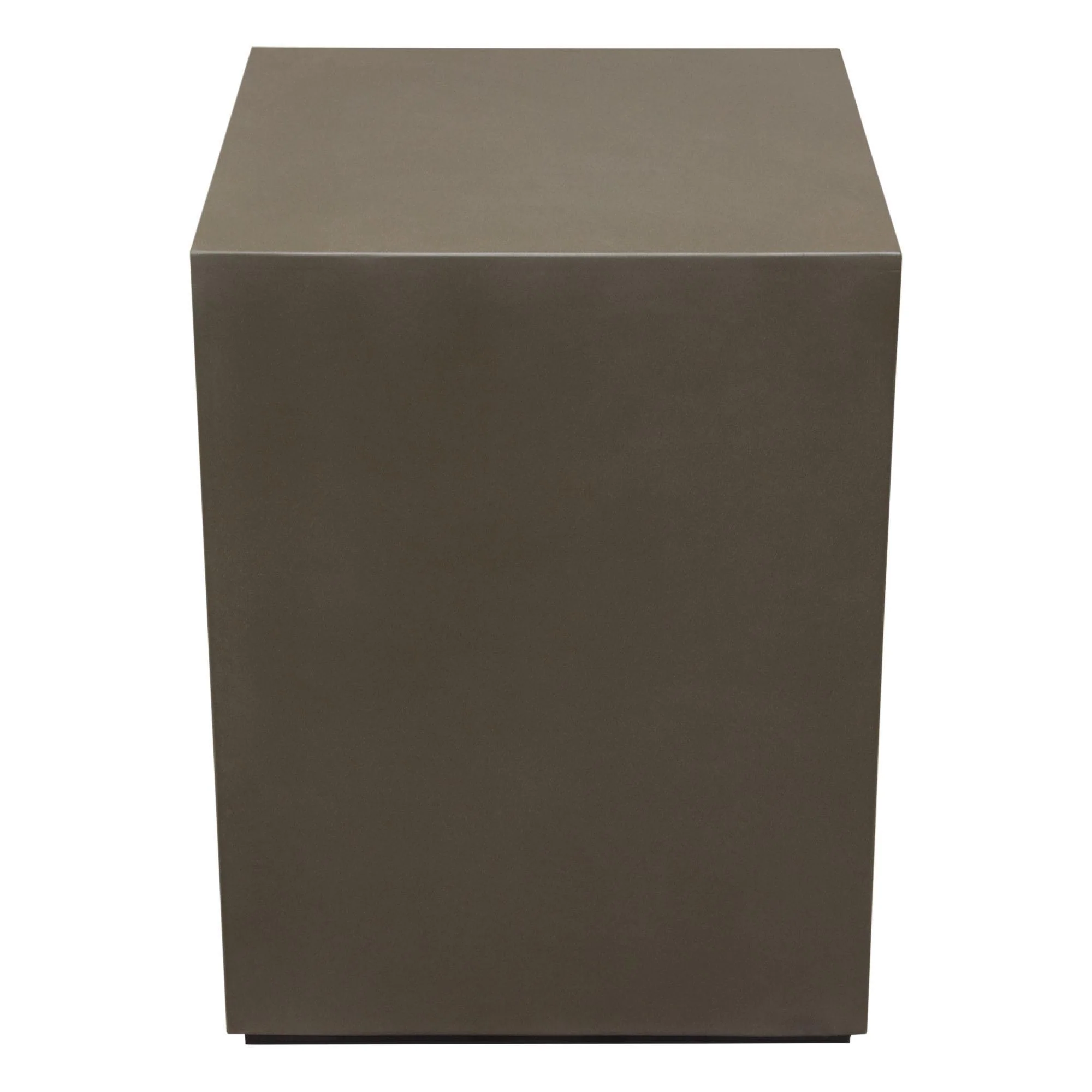 Montage Square Natural Cement End Table by Diamond Sofa - Image 2