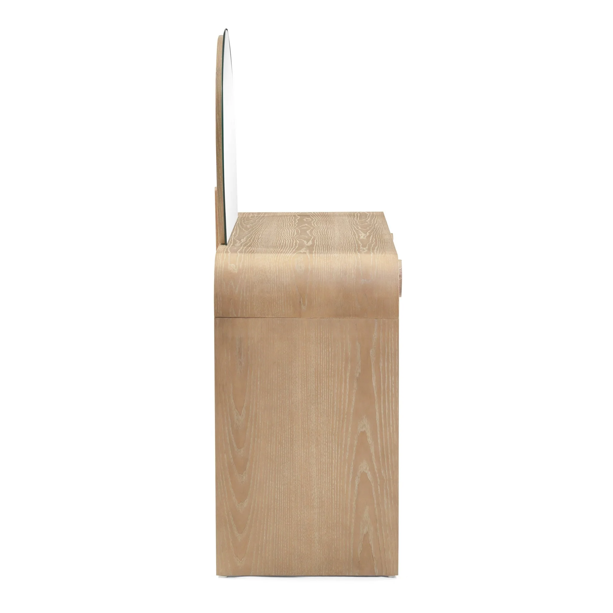 Moonrise Natural Ash 2-Drawer Vanity Desk - Image 5