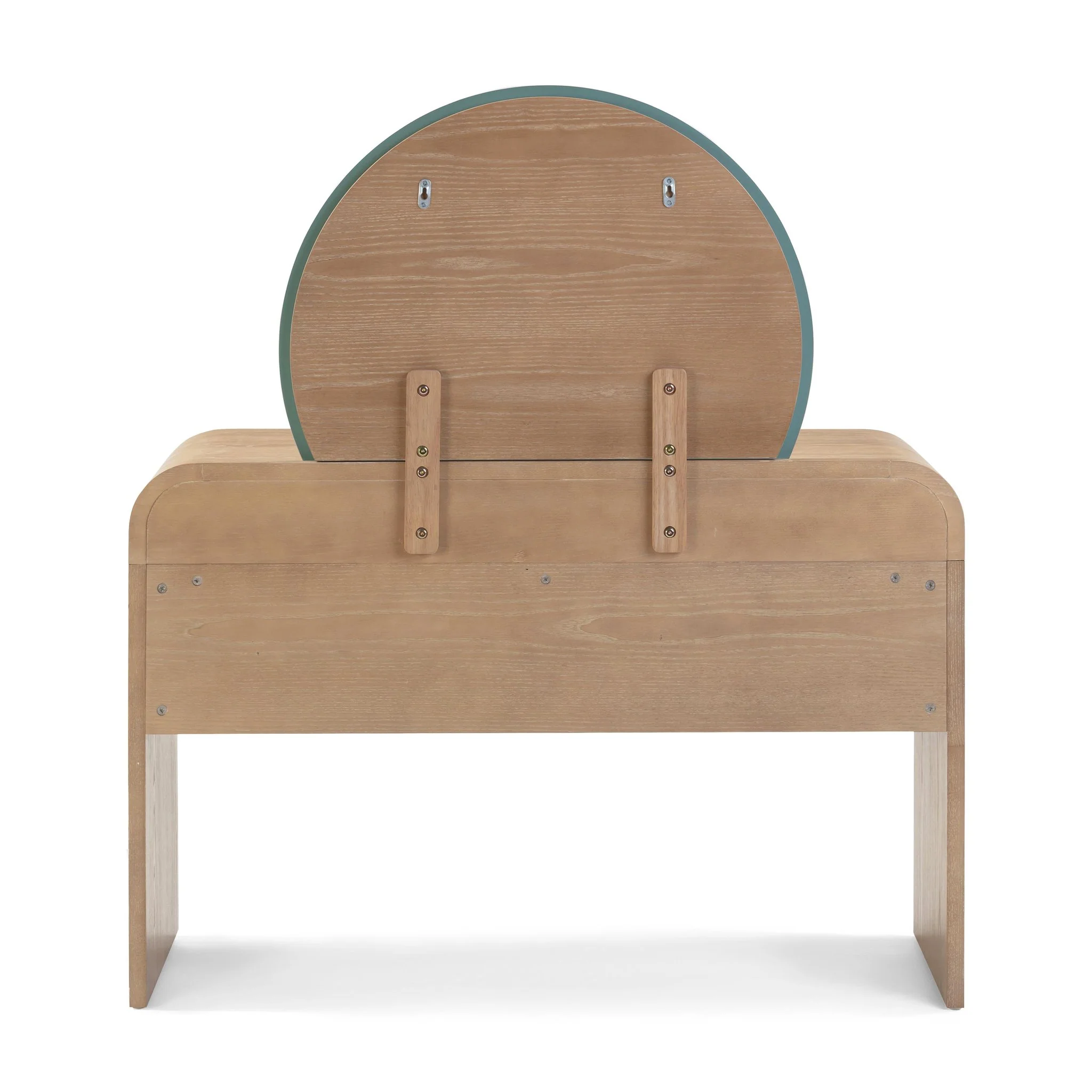 Moonrise Natural Ash 2-Drawer Vanity Desk - Image 6