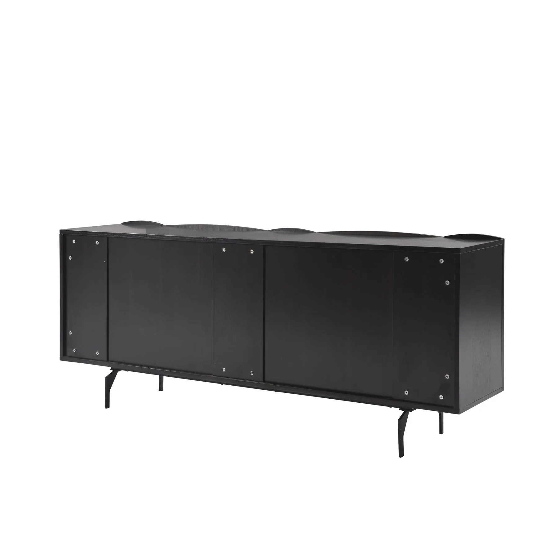 Moore Modern 8-Piece Dining Set with Sintered Stone Table Top and 4-Door Sideboard - Image 7