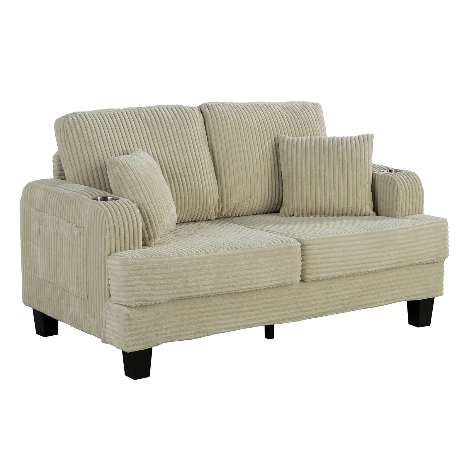 Moretaine Loveseat, Beige - Image 2