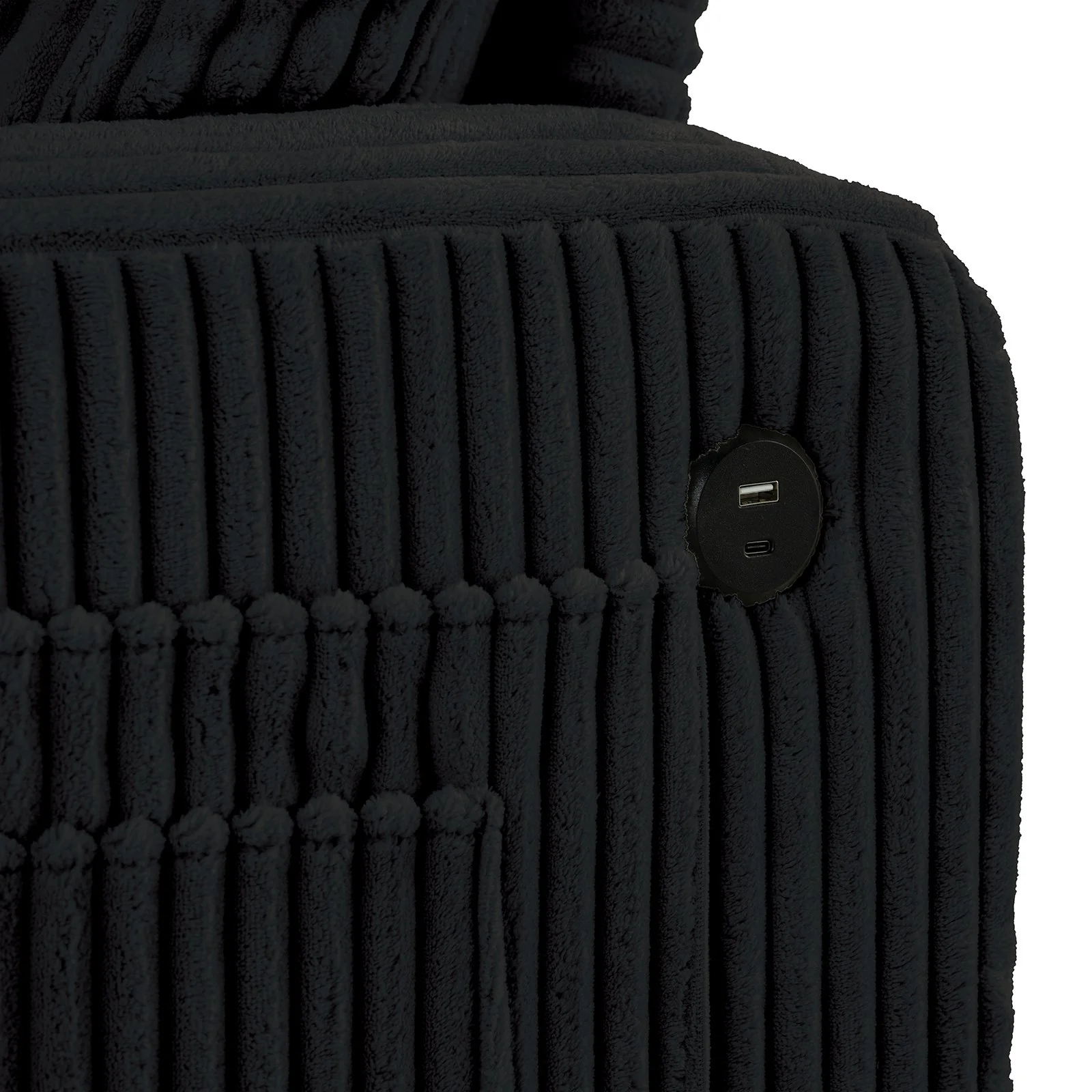 Moretaine Sofa, Black - Image 2