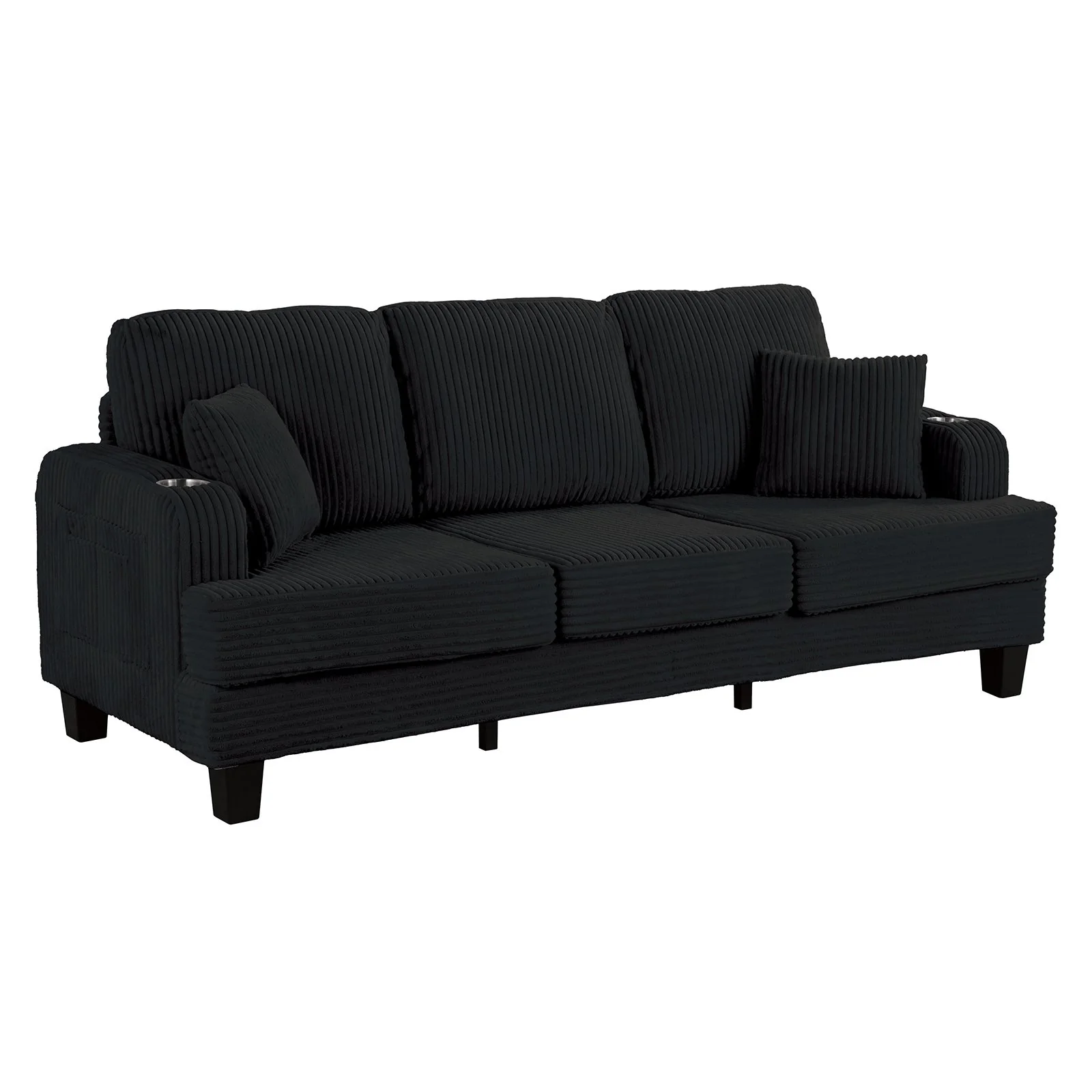 Moretaine Sofa, Black - Image 4