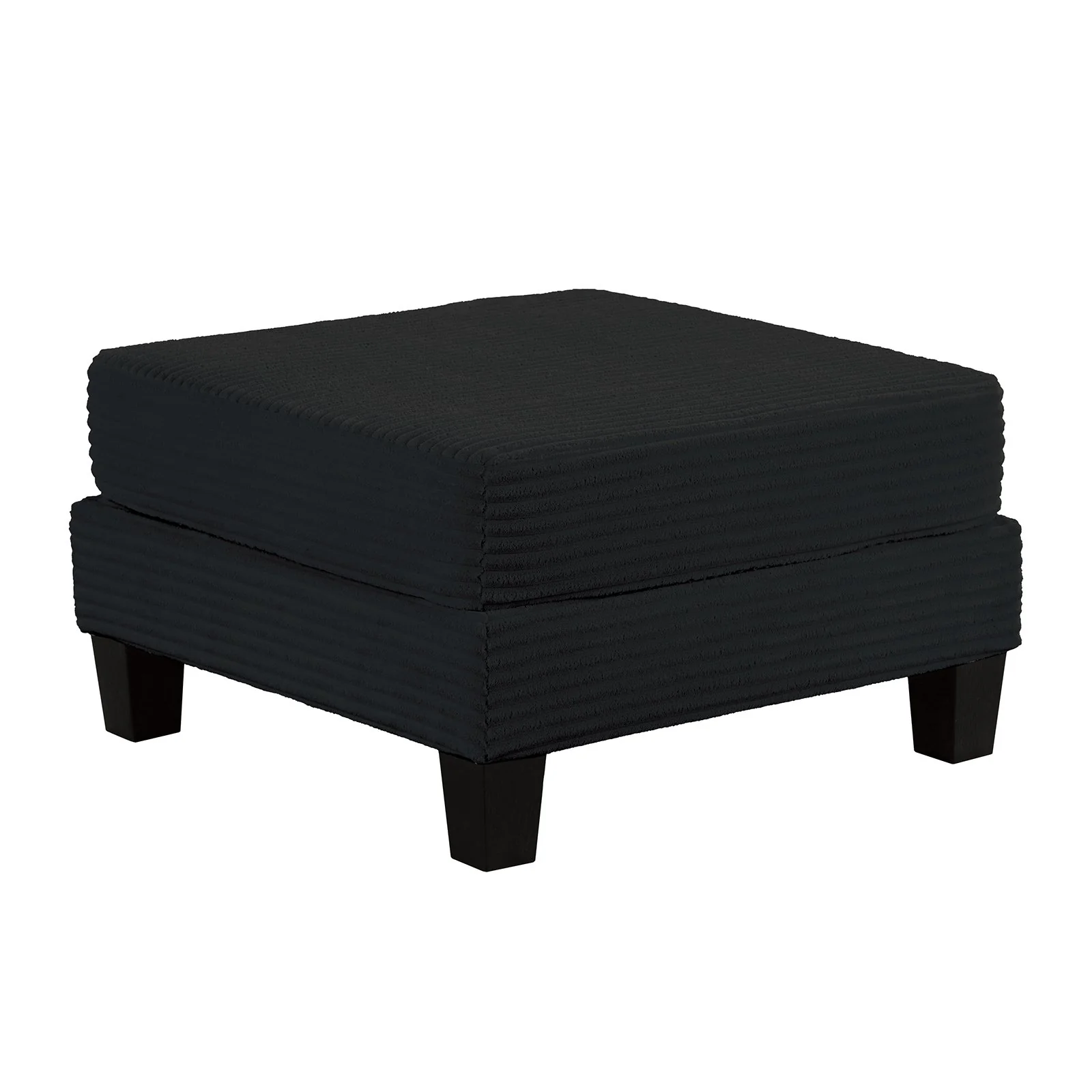 Moretaine Storage Ottomen, Black - Image 2