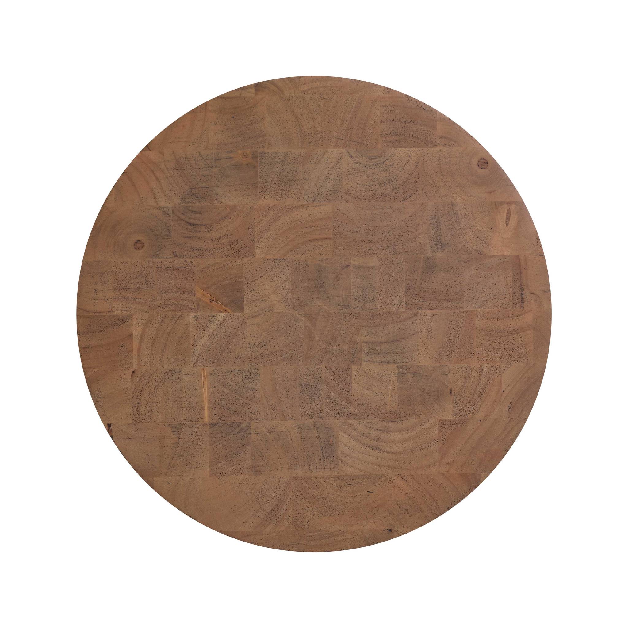 Morse Cognac Wooden Accent Table - Image 5