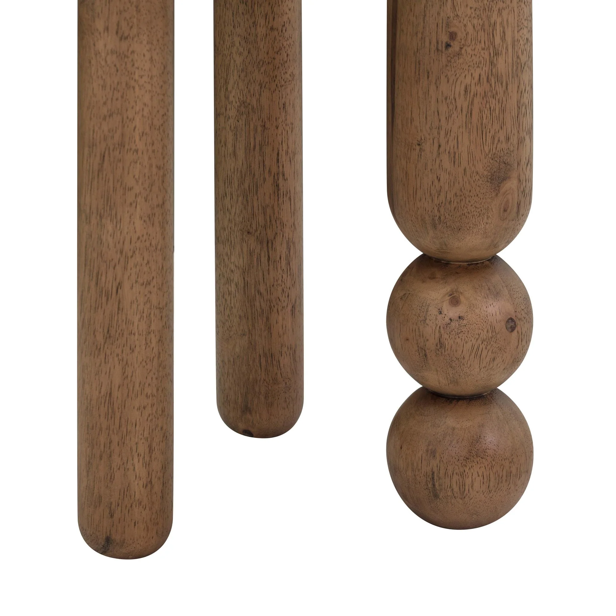 Morse Cognac Wooden Accent Table - Image 6