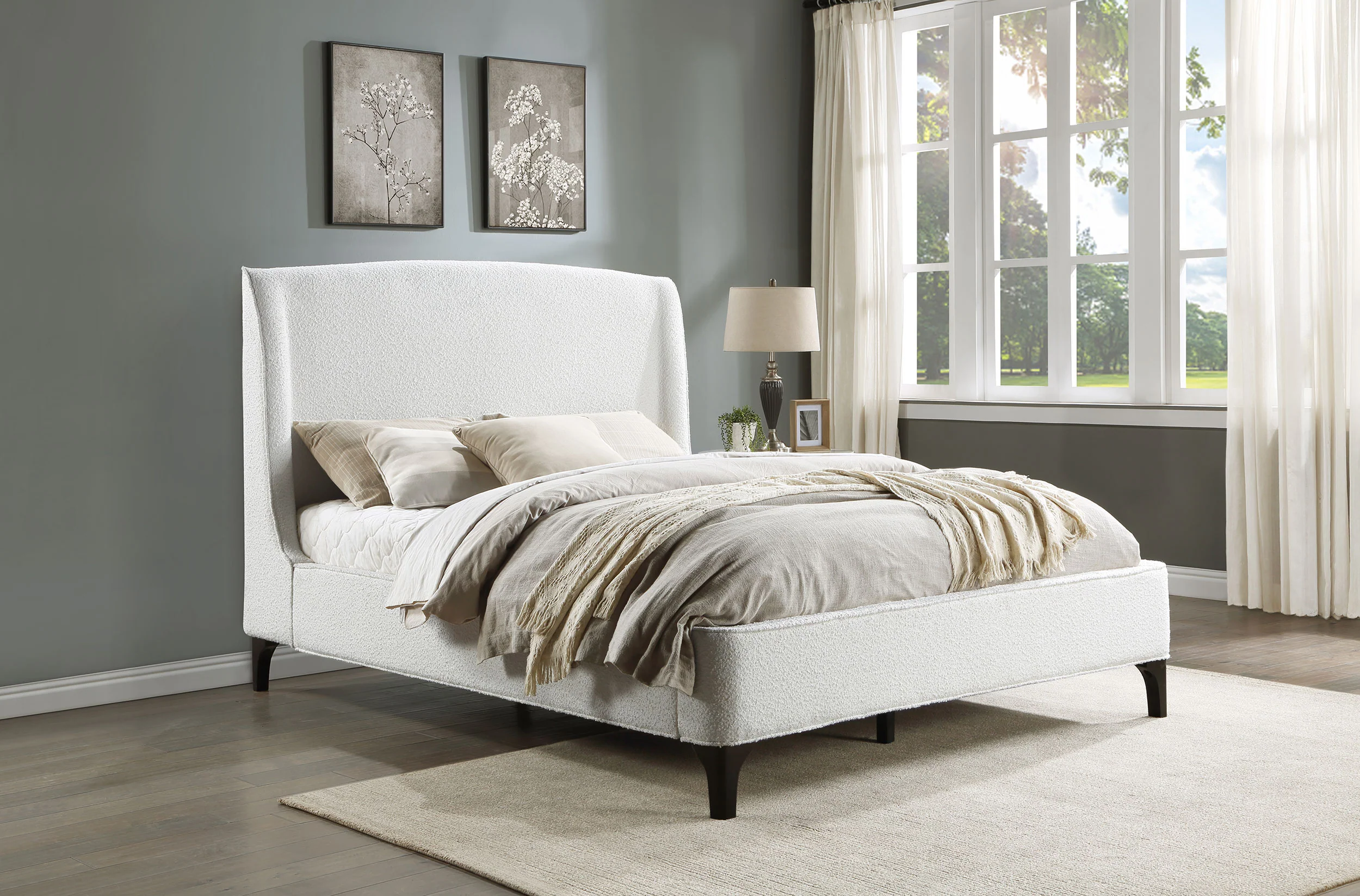 Mosby Wingback Platform Bed - Image 2