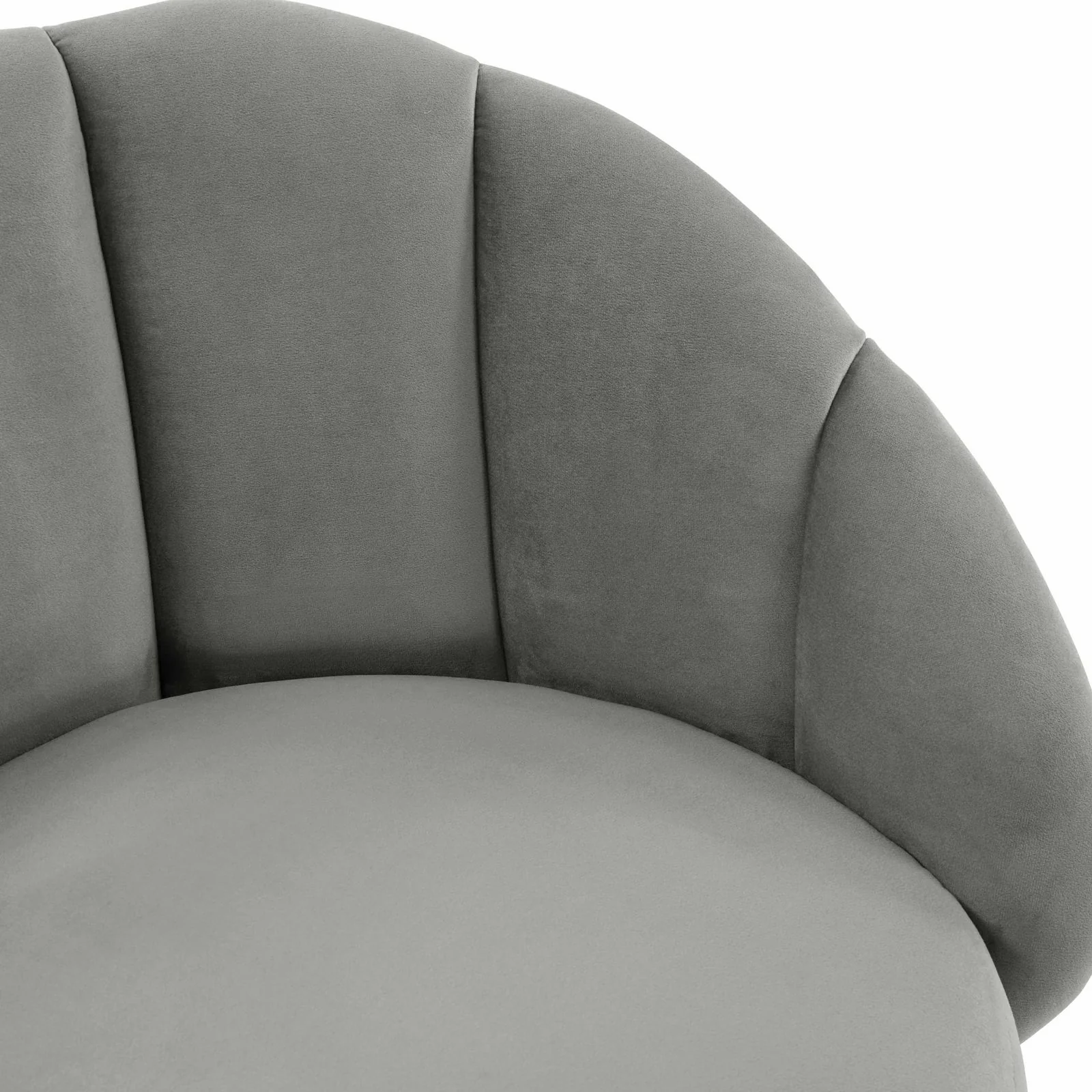 Myla Light Grey Swivel Counter Stool - Image 5
