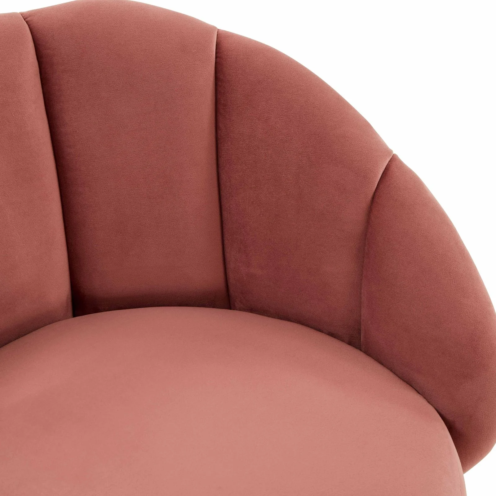 Myla Salmon Swivel Bar Stool - Image 5