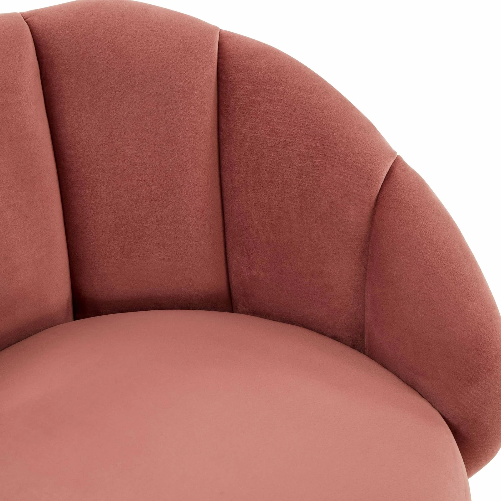 Myla Salmon Swivel Counter Stool - Image 5