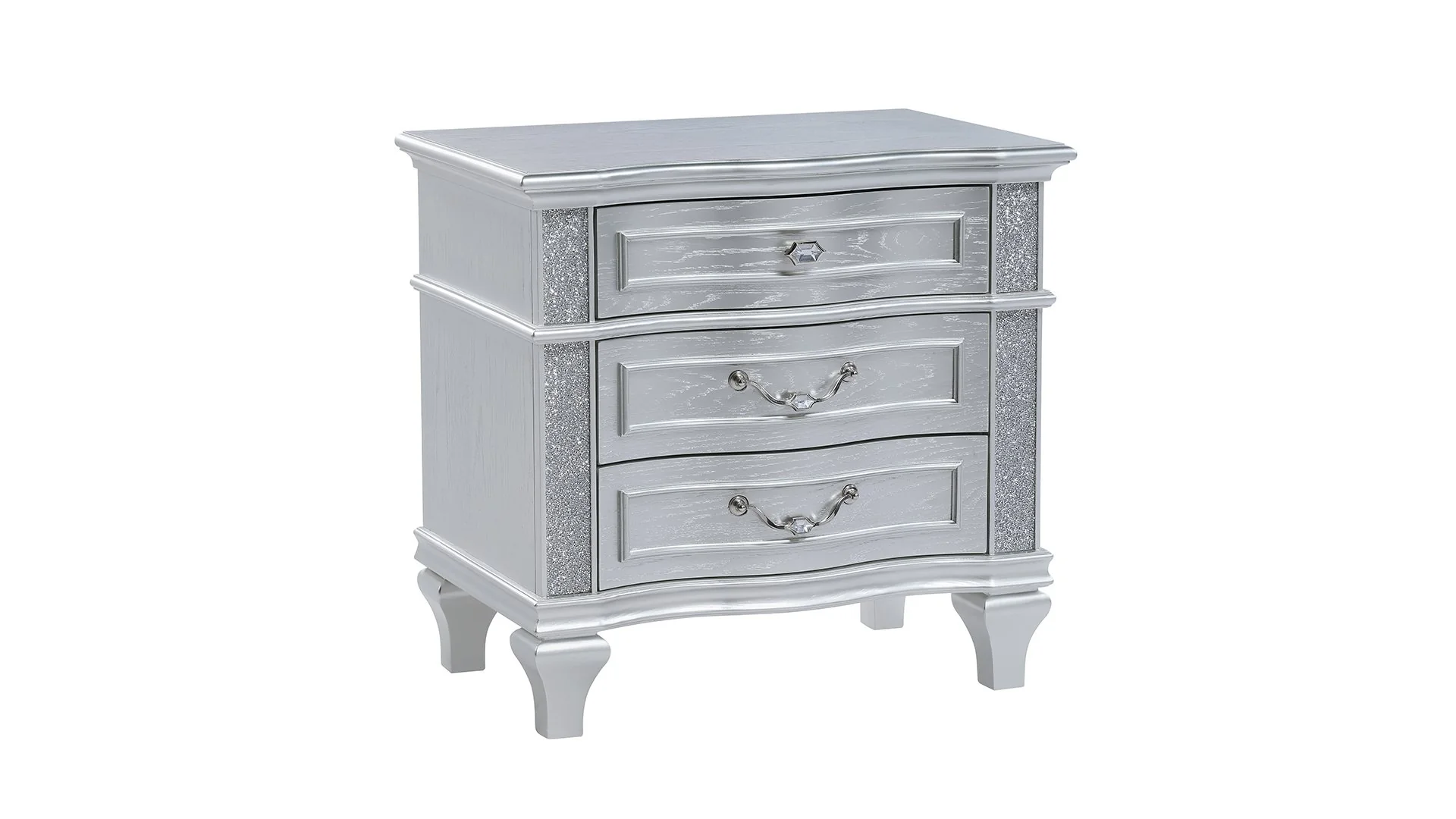 Mystic Queen 5PC Bedroom Set Silver - Image 14