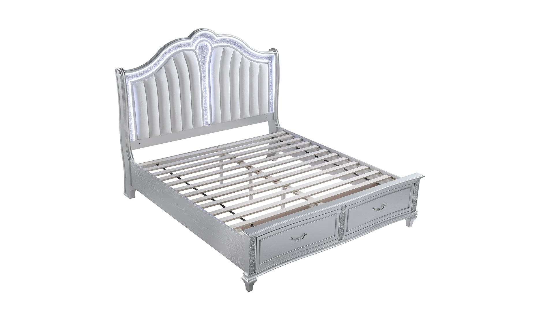 Mystic Queen Bed Silver - Image 5