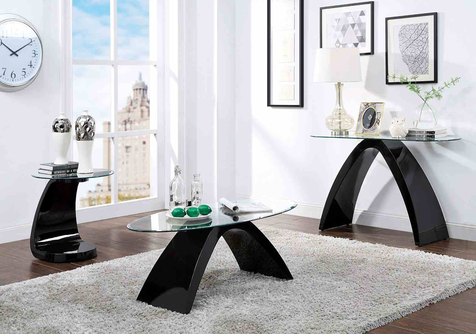 Nahara Coffee Table, Black - Image 2