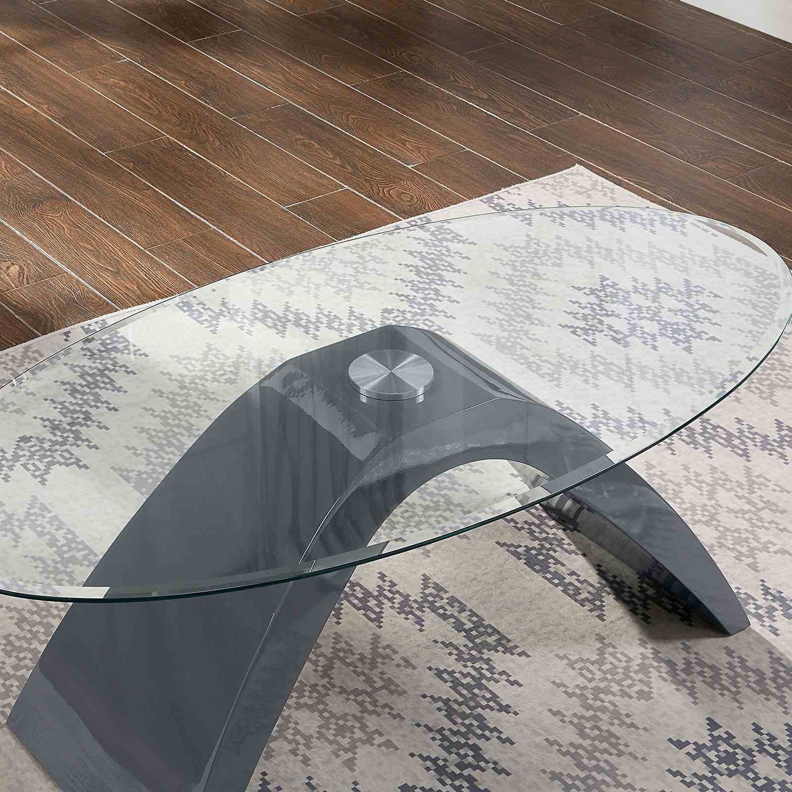 Nahara Coffee Table, Gray - Image 4