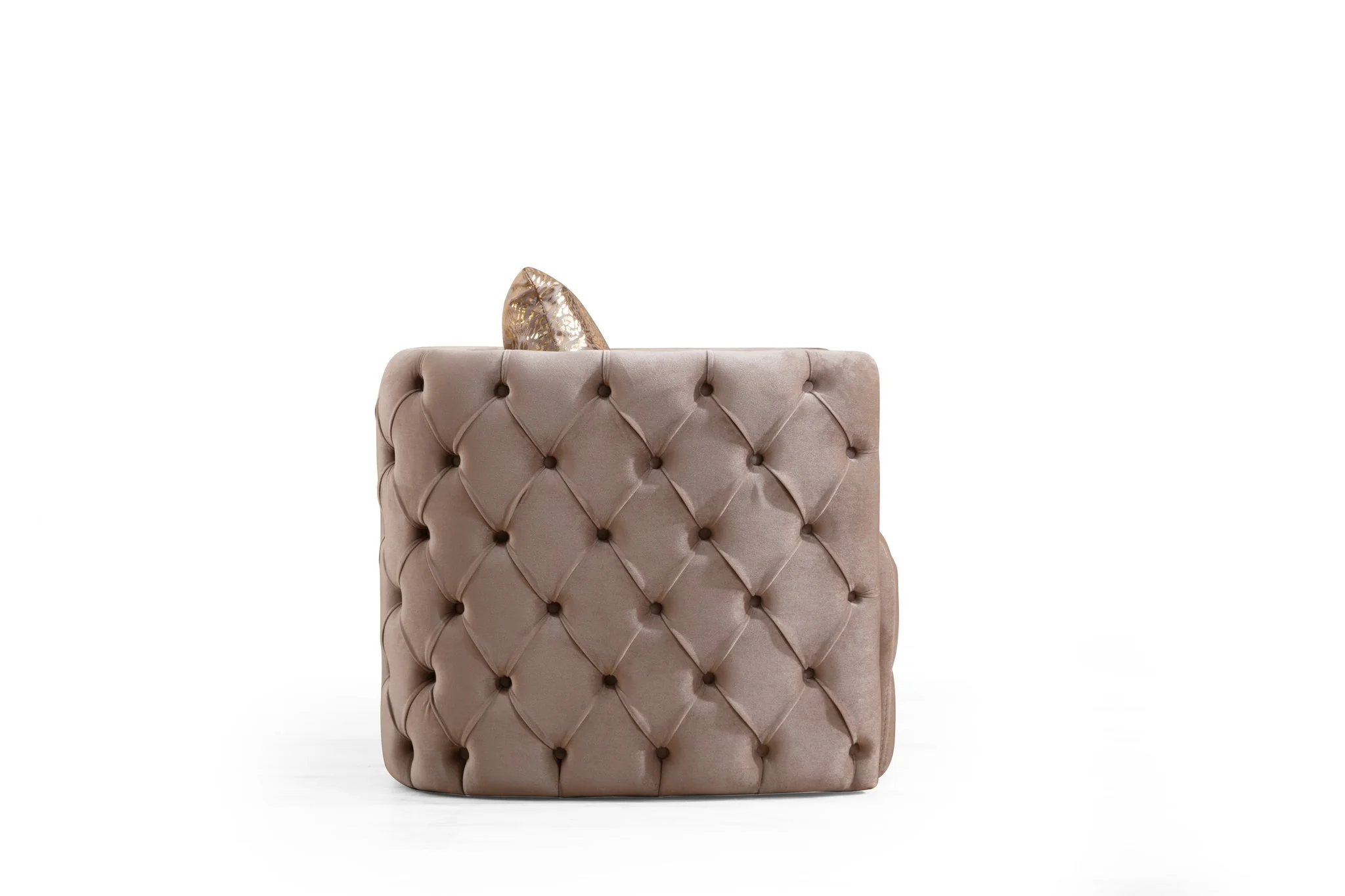 Naomi 3 Pc Living Room set Taupe - Image 13