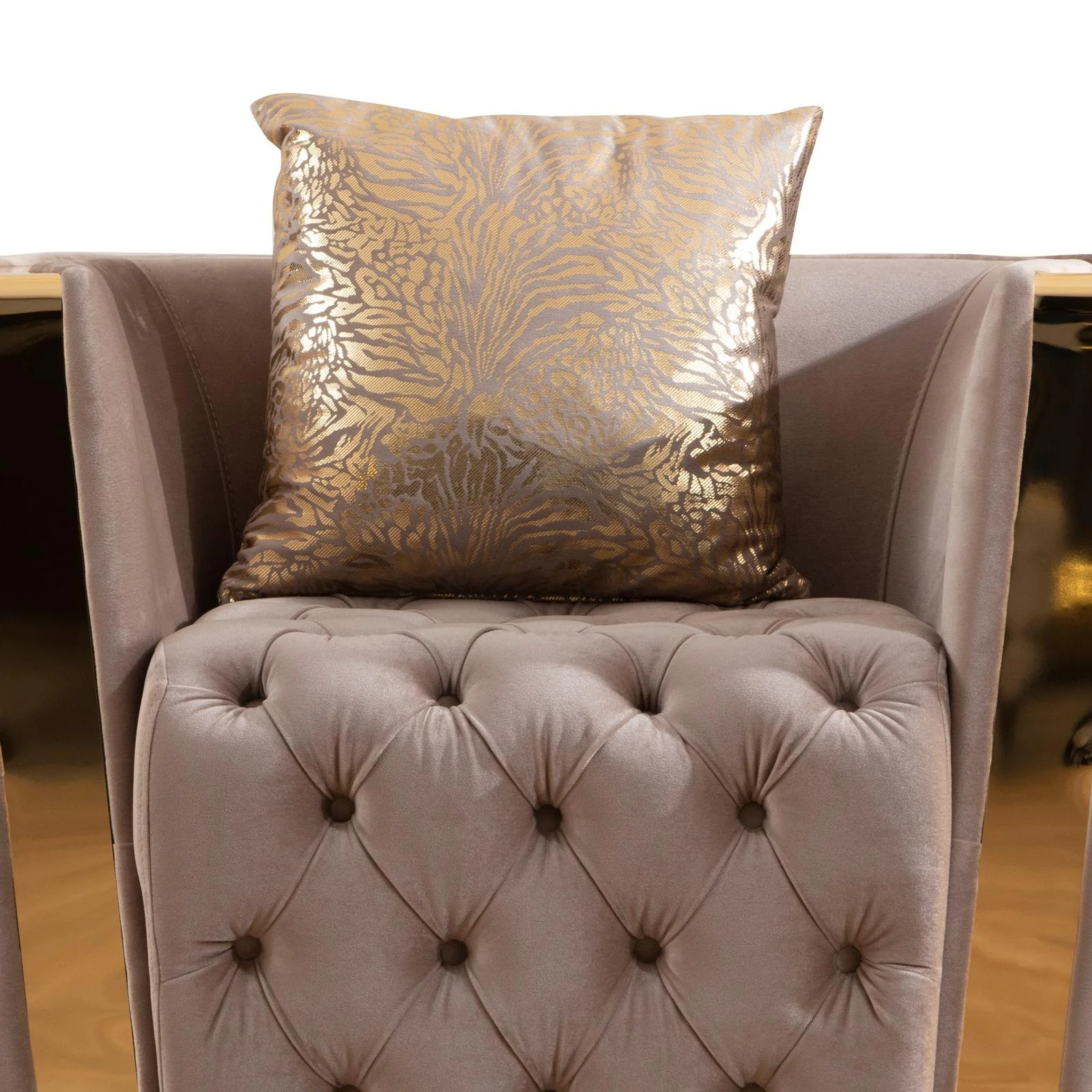 Naomi Chair Taupe - Image 5