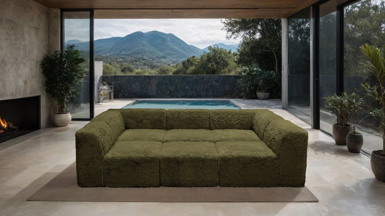 Nappi Daybed, Olive Green - Image 2