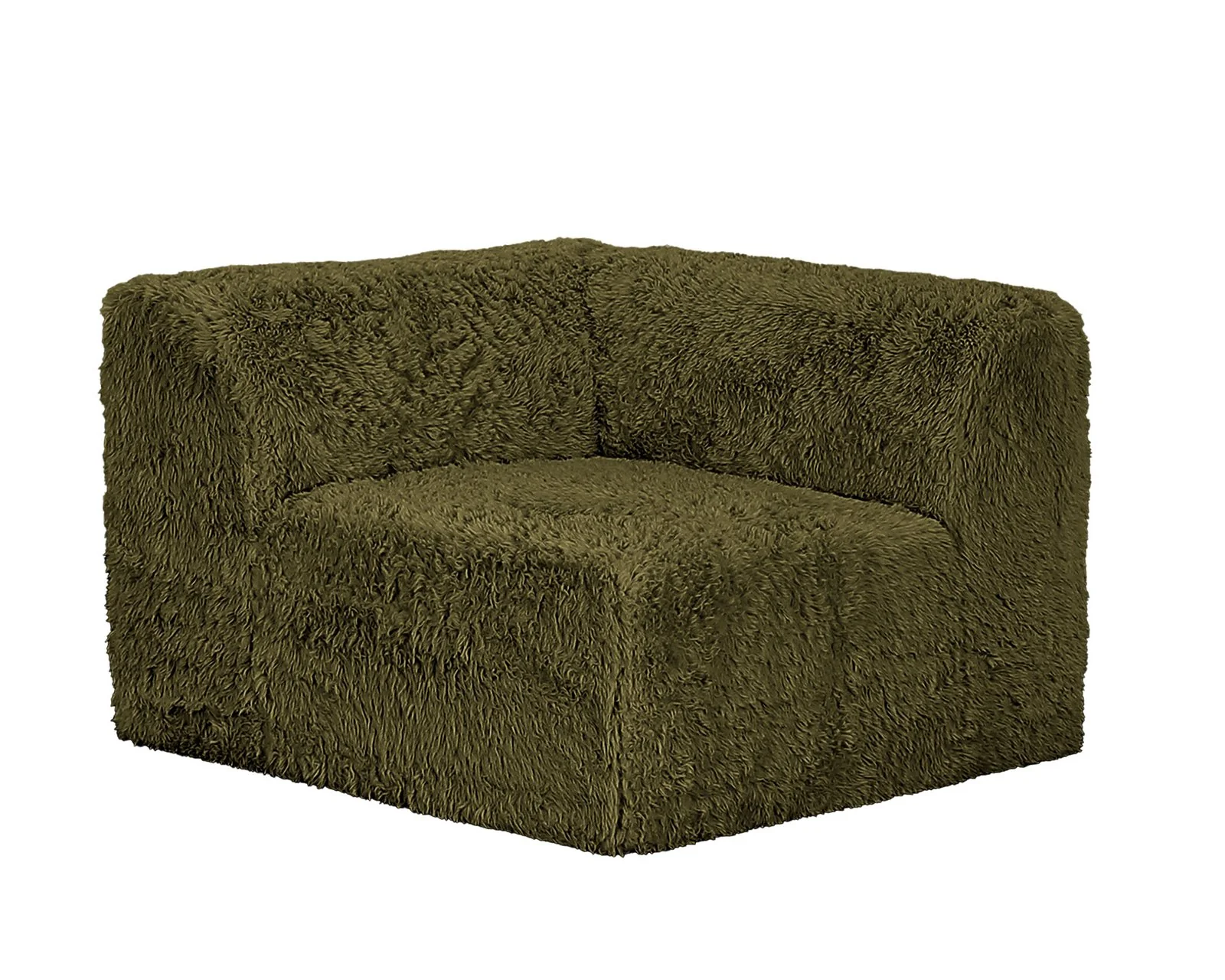 Nappi L-Sectional C, Olive Green - Image 5