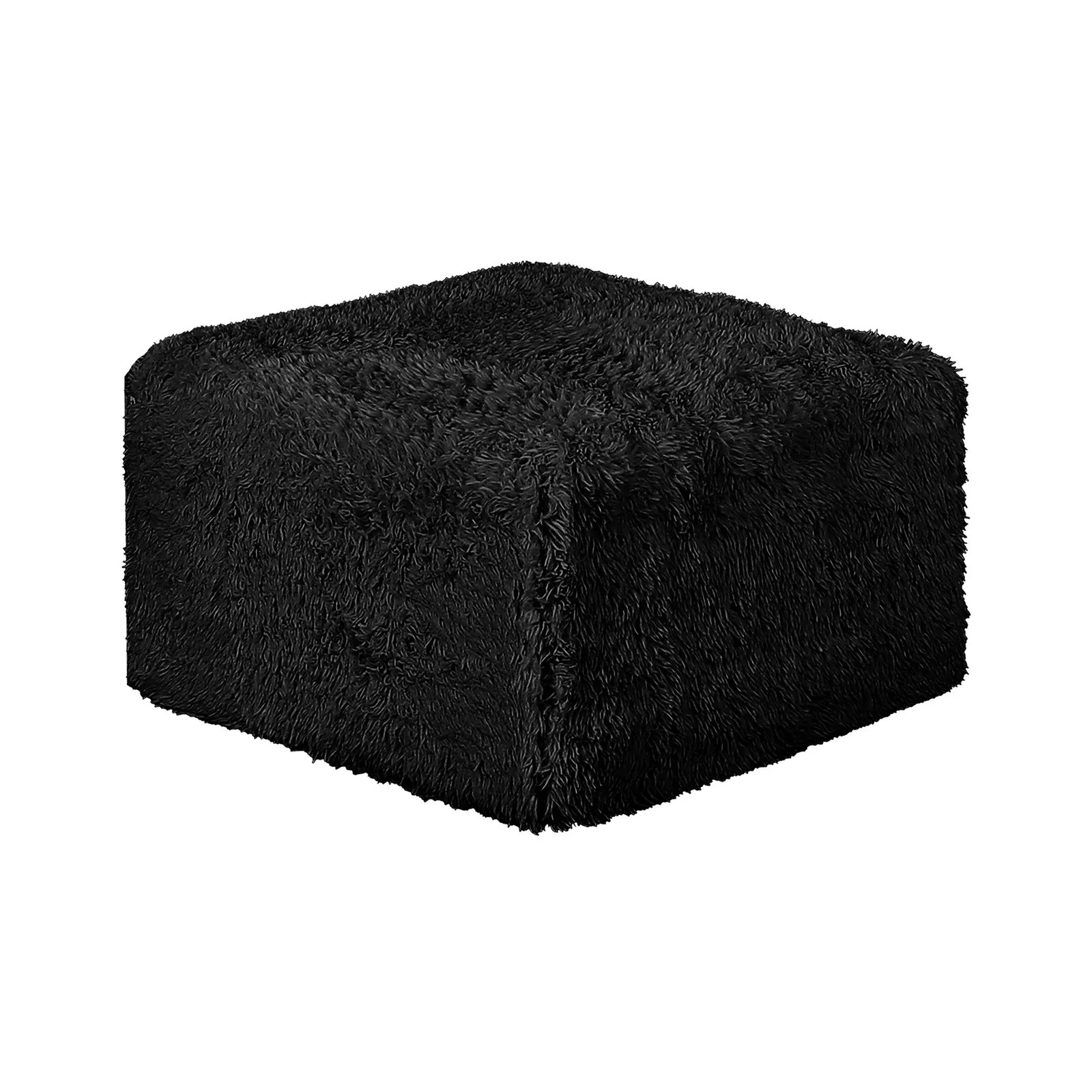 Nappi Large L-Sectional W/ Ottoman, Black - Image 6