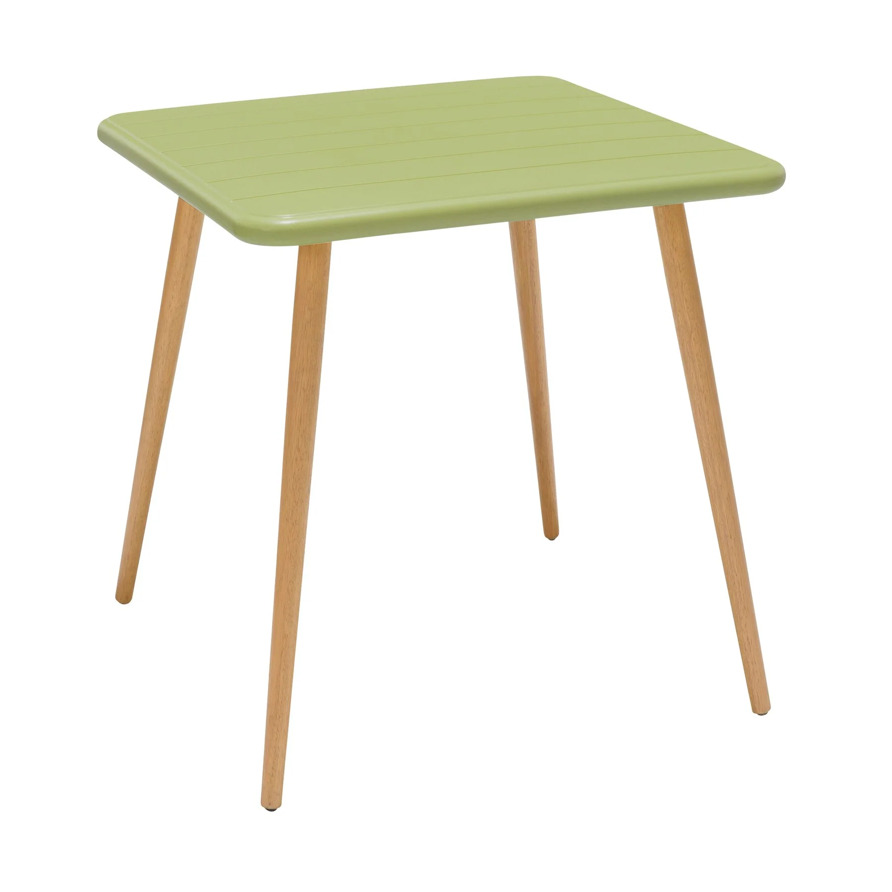 Nassau Outdoor 3 Piece Sage Eucalyptus Dining Set - Image 4