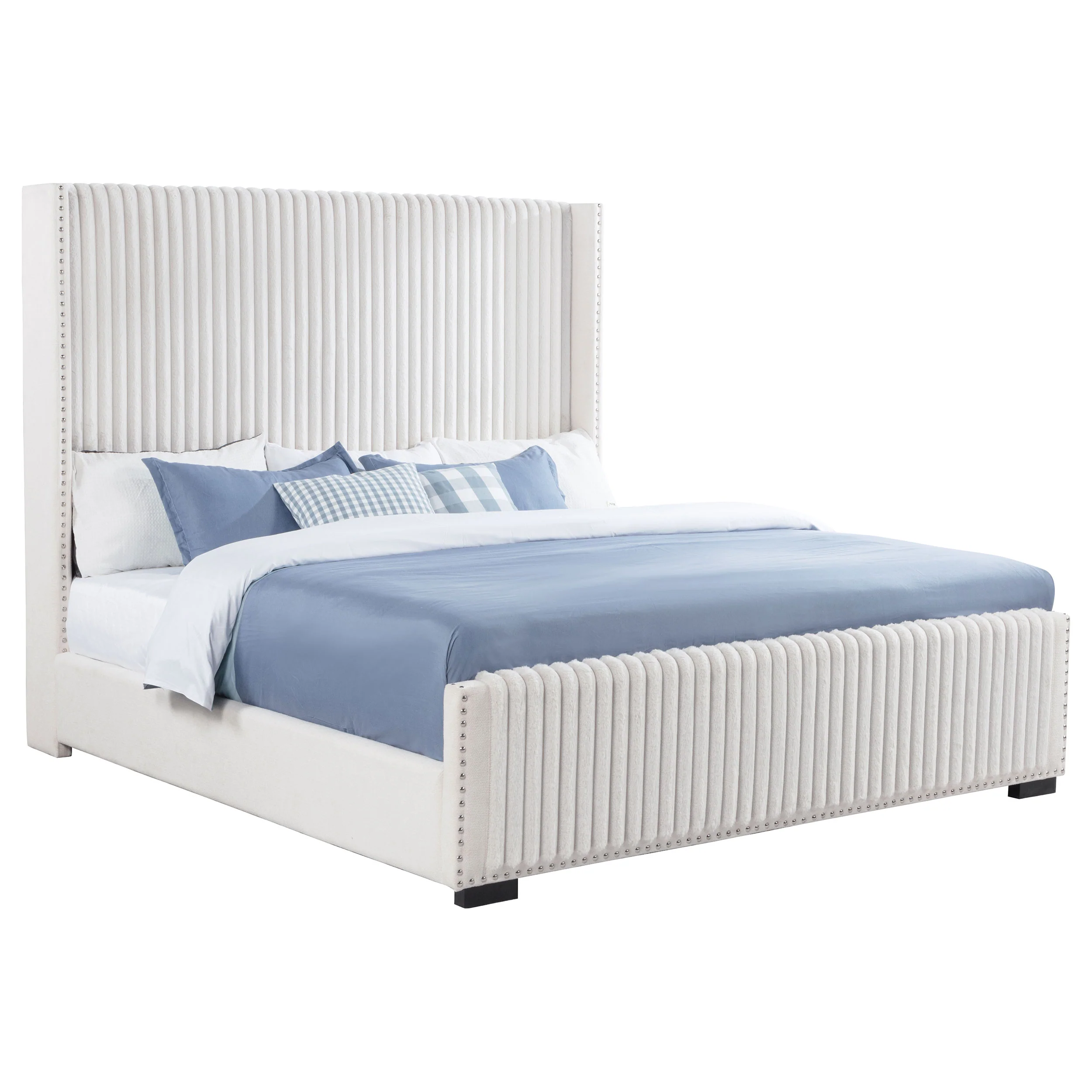 Natasha Wingback Bed - Image 10