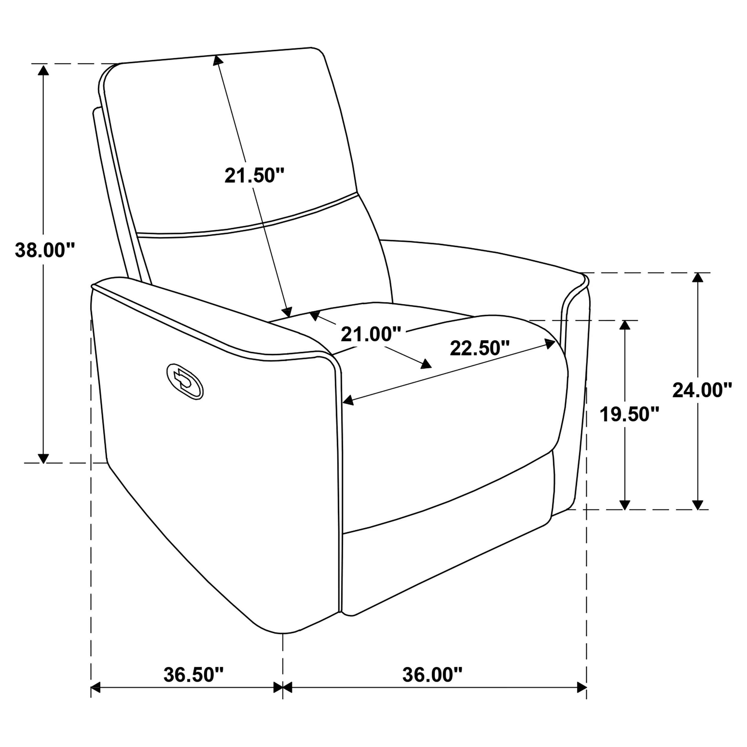 Navarro Reclining Sofa Set - Image 34