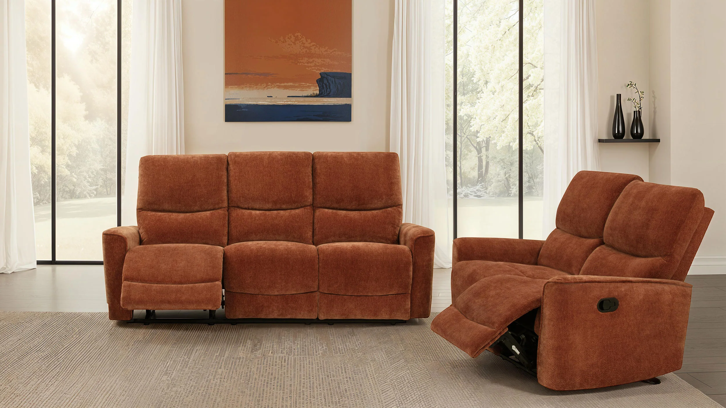 Navarro Reclining Sofa Set - Image 37