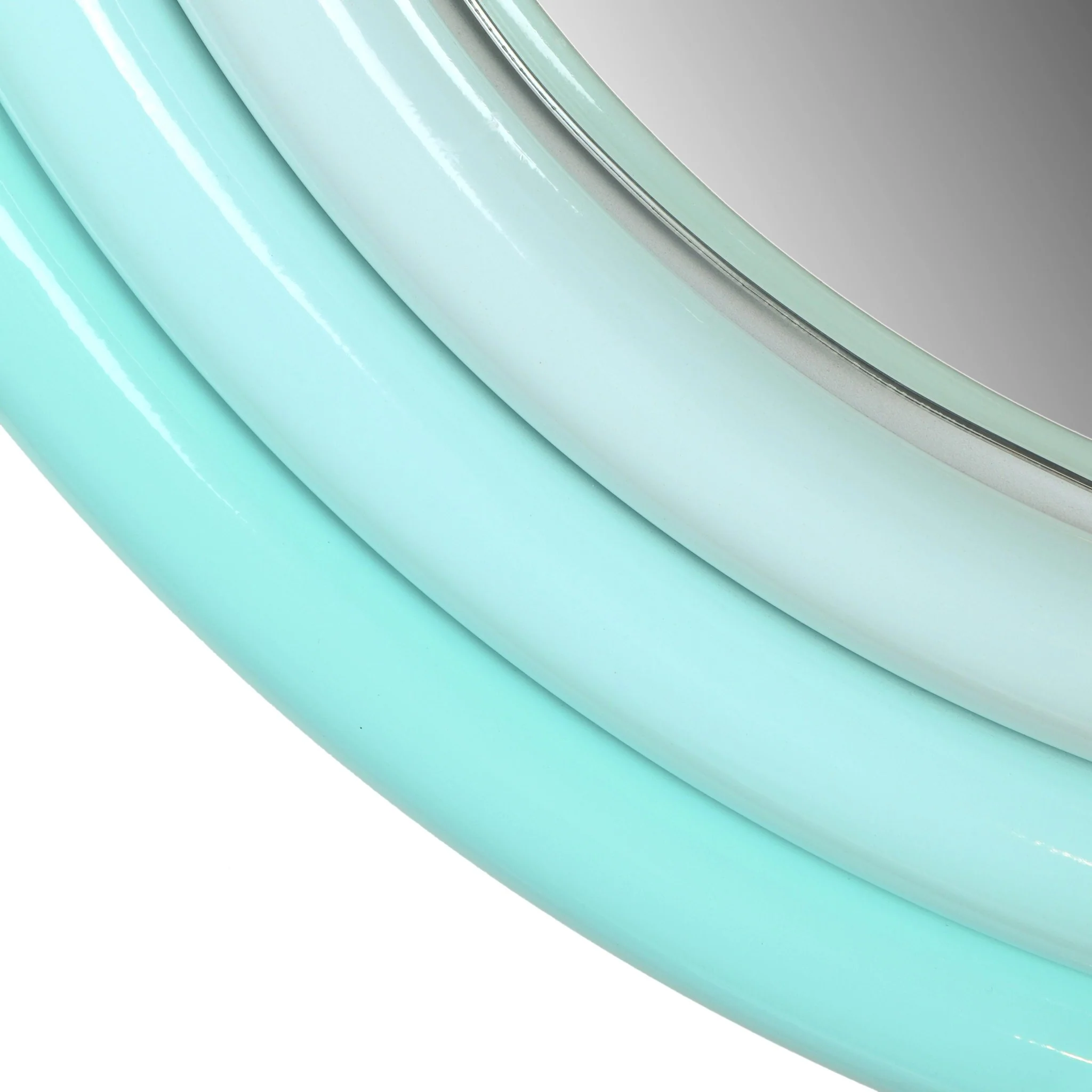 Neon Large Wall Mirror in Blue - Image 5